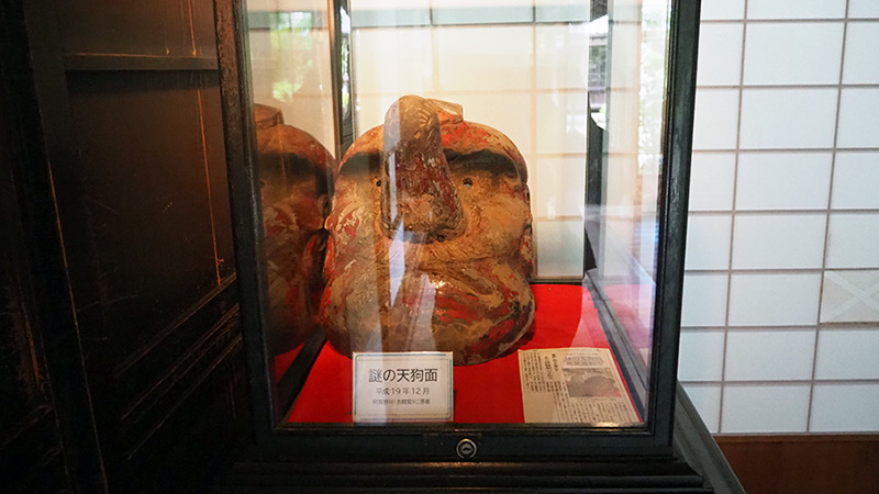 北方文化博物館「天狗の面」