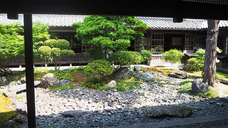 北方文化博物館「中庭」