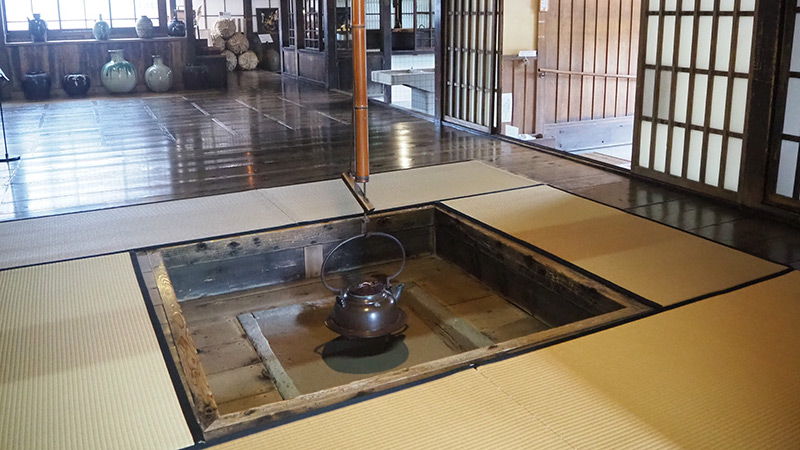 北方文化博物館「囲炉裏」
