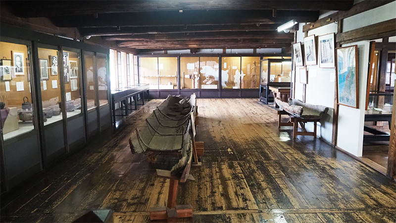 北方文化博物館「考古資料室」